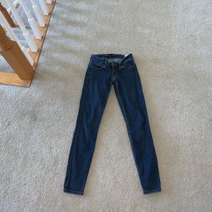 Guess low rise power skinny jeans